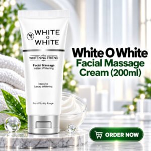 White O White Facial Massage Cream (200ml)