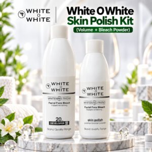 White O White Skin Polish Kit (Volume + Bleach Powder)