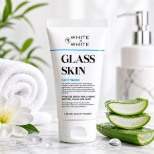 White O White Glass Skin Face Wash