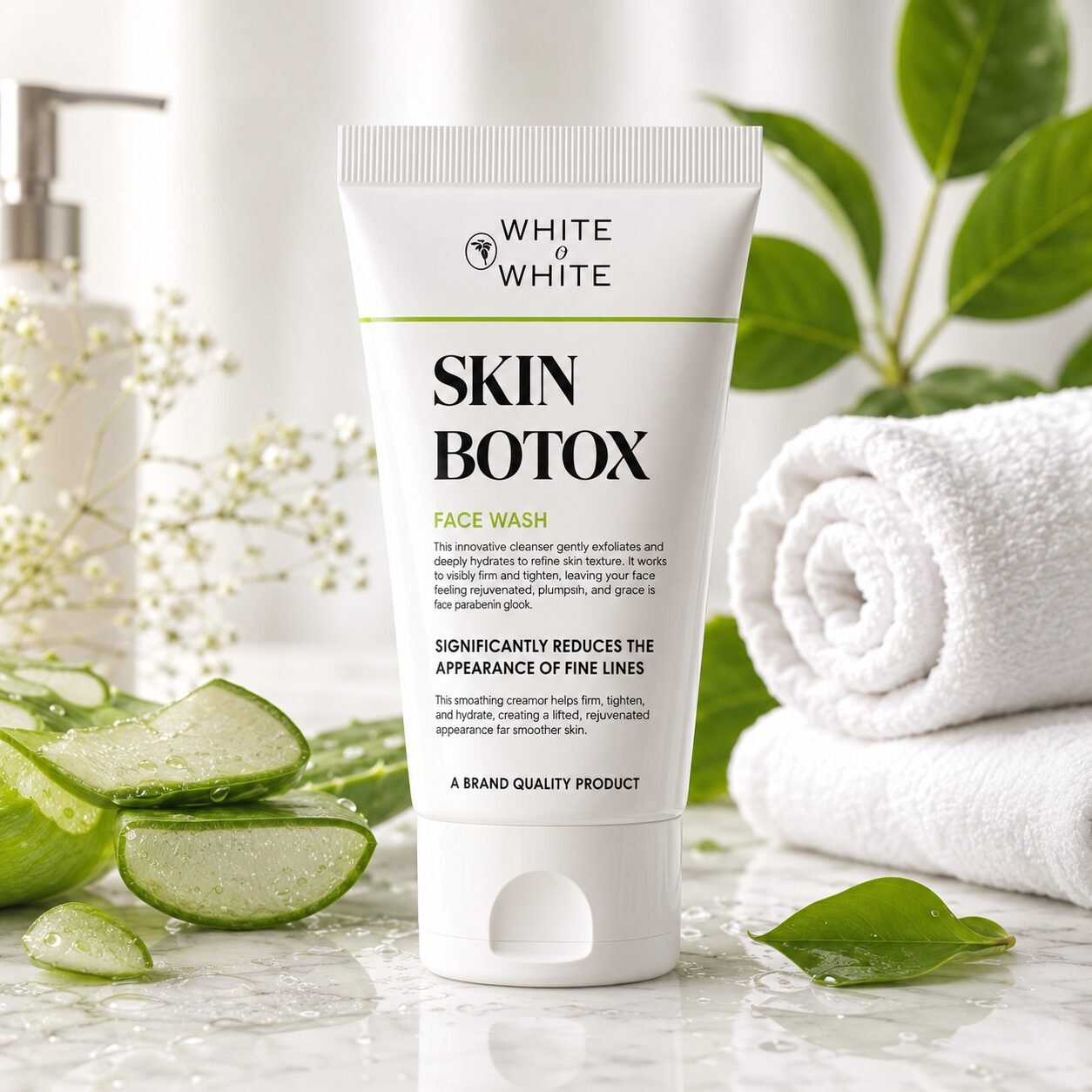 White O White Skin Botox Face Wash